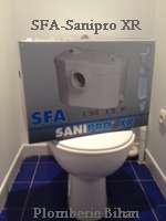 SFA- Sanipro XR wc broyeur.