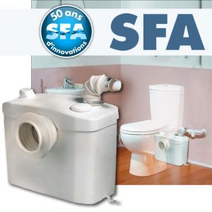 Un réparateur wc SFA broyeur.