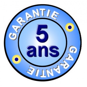 garantie cuve de 5 ans.