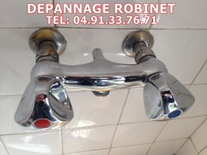 Dépannage de robinet à Marseille, robinet de douche, d'évier, lavabo.