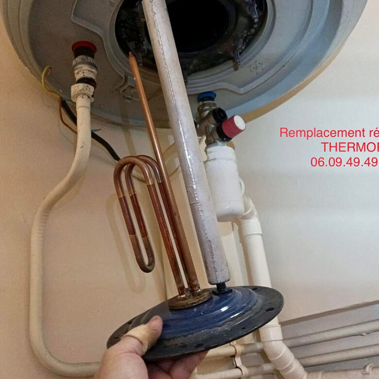 Remplacement de Resistance chauffe-eau Atlantic