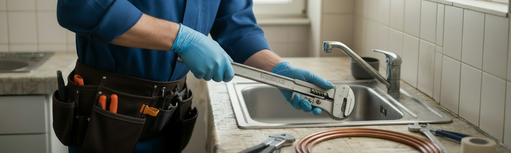 Dépannage sur un évier bouché à Marseille