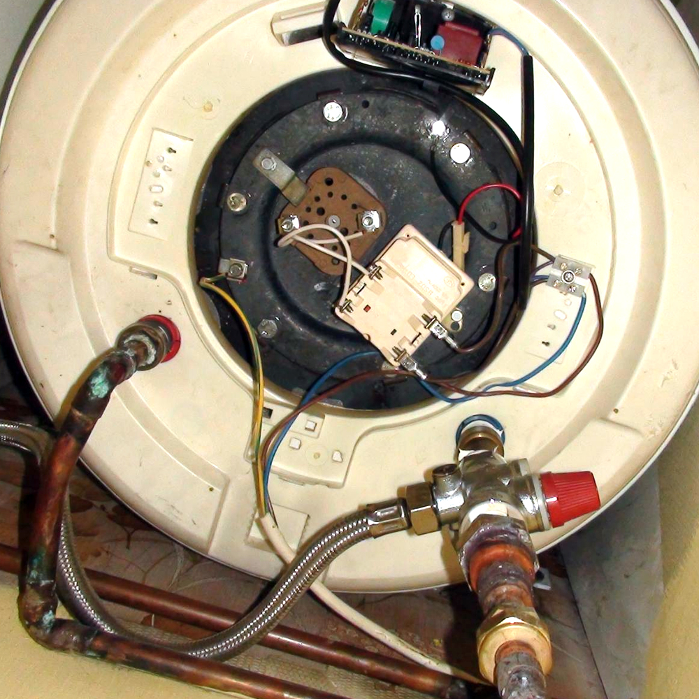 Démontage d'un chauffe-eau