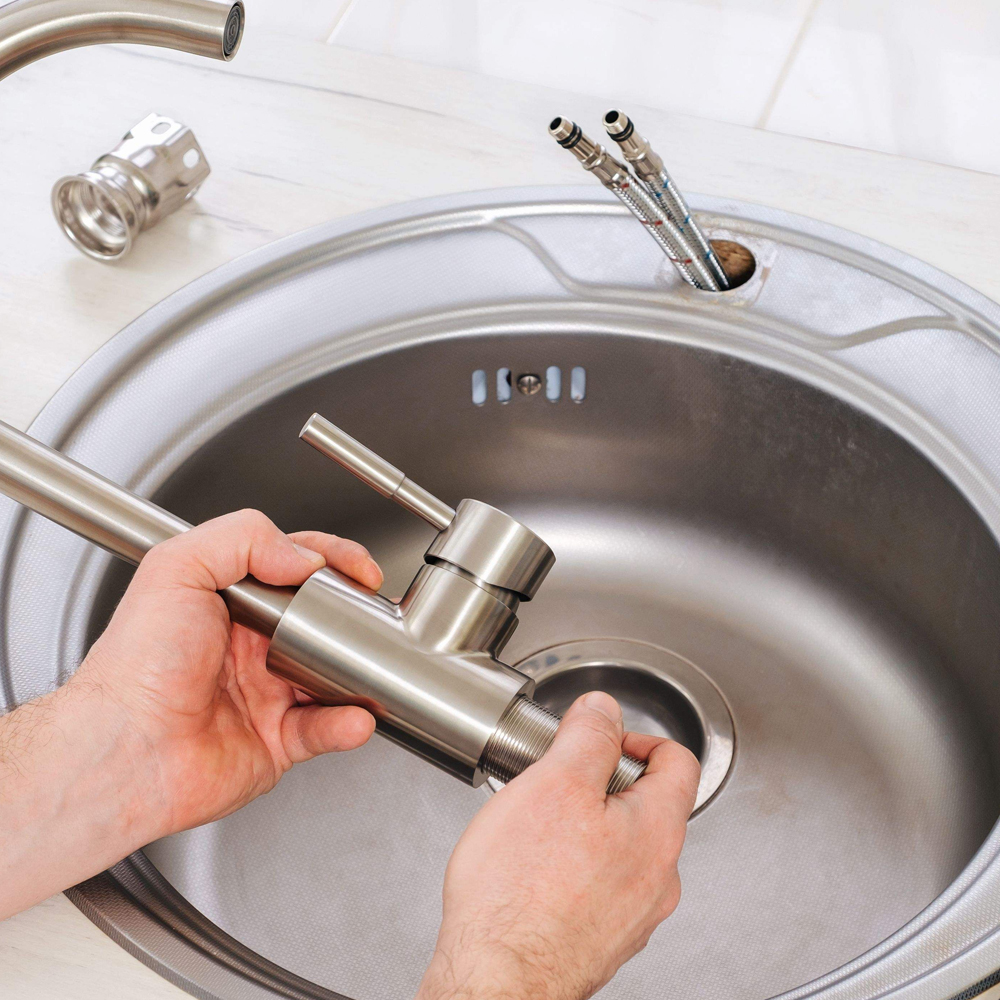 Installation d'un mitigeur